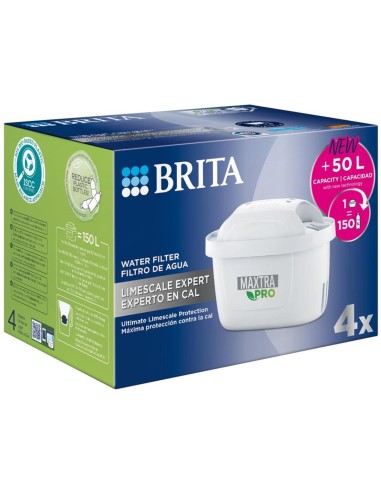 Brita Filtro Pack de 4 Maxtra Pro Experto en Cal