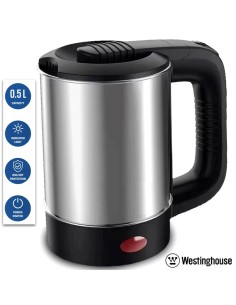 Westinghouse WKWK001 Hervidor de Viaje 0.5L con 2 Tazas