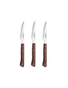 ATEMPO 123-11-03 PACK 3 CUCHILLOS CHULETEROS-DOBLE BLISTER