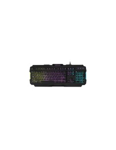 Teclado mars gaming mrk0 rainbow 3 mode rgb negro MRK0FR