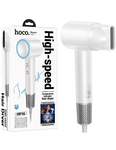 Hoco HP16 Secador IÃ³nico de Alta Velocidad con indicador de Temperatura