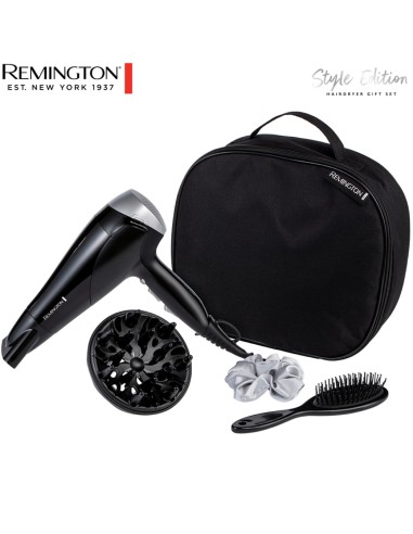 Remington D3171GP Secador de Pelo 2.200W Style Edition Pack de Regalo