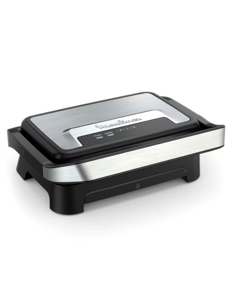 Moulinex GI270D10 Parrilla ElÃ©ctrica 1000W Inox-Negro