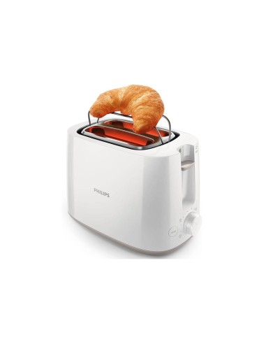 Philips HD2581/00 Tostador con Rejilla Elevadora Blanco