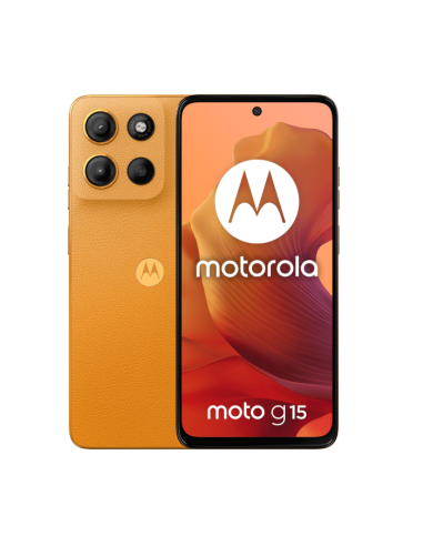 Teléfono Motorola G15 8GB RAM Naranja