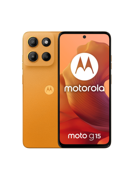 Teléfono Motorola G15 8GB RAM Naranja