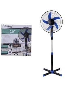 Vivamax VM-V16 Ventilador de Pie 16" 5 aspas