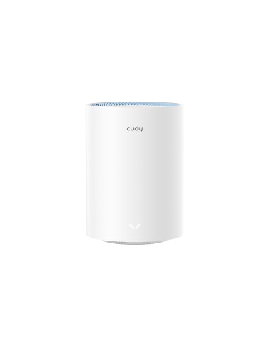 Cudy M1200 1-PACK sistema Wi-Fi Mesh (Wi-Fi en malla) Doble banda (2,4 GHz / 5 GHz) Wi-Fi 5 (802.11ac) Blanco Interno