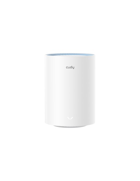 Cudy M1200 1-PACK sistema Wi-Fi Mesh (Wi-Fi en malla) Doble banda (2,4 GHz / 5 GHz) Wi-Fi 5 (802.11ac) Blanco Interno