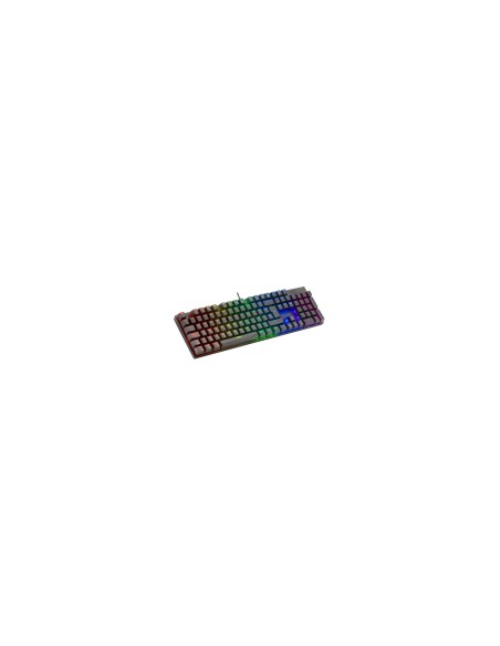 Mars Gaming MK422 Negro Teclado MecÃ¡nico Gaming RGB Antighosting Switch MecÃ¡nico MarrÃ³n Idioma FrancÃ©s