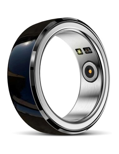 Bemi Revo SmartRing 22mm Acero Inoxidable Negro