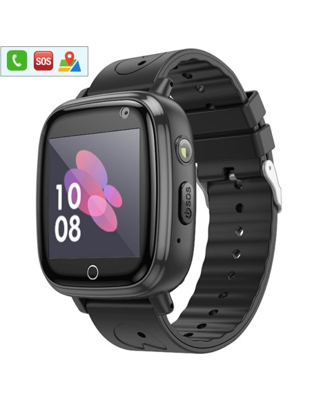 Hoco Y100 2G Children SmartWatch para NiÃ±os con llamadas Bluetooth Negro