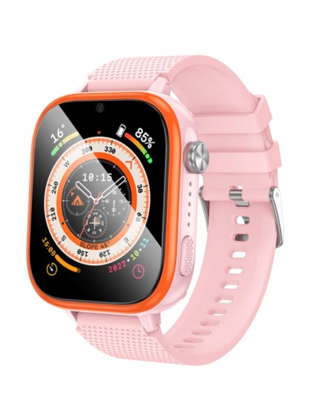 Hoco Y101 4G Smartwatch para NiÃ±os con SIM y GPS Rosa