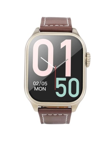 Hoco Y17 SmartWatch con llamadas Bluetooth Dorado