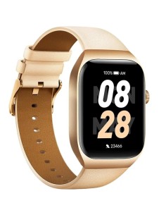Mibro T2 Smartwatch con GPS, 105 Deportes y Llamadas Bluetooth Dorado