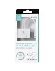 Adaptador Ligthning a HDMI Ikrea WB3550