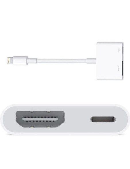 Apple Adaptador Lightning - HDMI (MW2P3ZM/A)