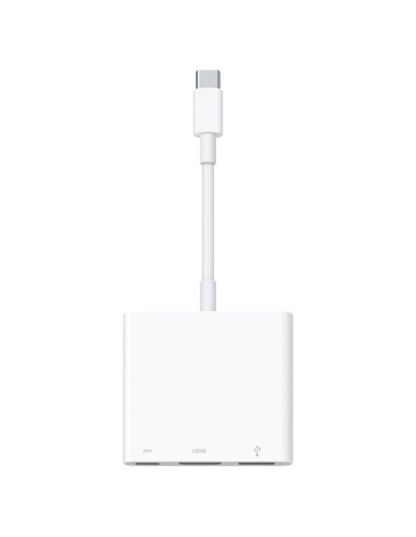 Apple Adaptador multipuerto de USB-C a AV digital (MW5M3ZM/A)