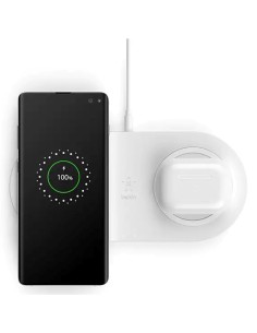 Belkin Base de Carga InalÃ¡mbrica 10W Doble (WIZ002VFWH)