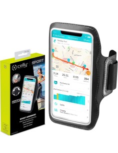 Celly Brazalete Deportivo para mÃ³vies  hasta 6.9" ARMBSPORTBK