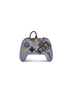 PowerA NSGP0096-01 mando y volante Gris USB Gamepad AnalÃ³gico Nintendo Switch