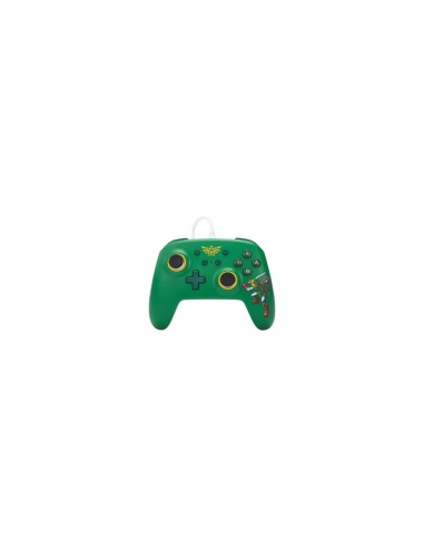 PowerA NSGP0199-01 mando y volante Verde, Blanco, Amarillo USB Gamepad Nintendo Switch