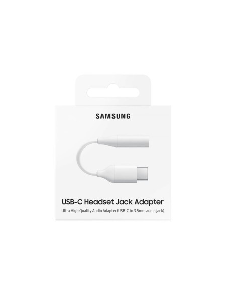 Samsung Adaptador USB-C Jack 3.5mm Blanco (EE-UC10JUWE)