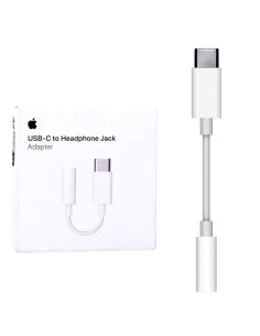 Apple Adaptador USB-C a JACK 3.5MM (MW2Q3ZM/A)