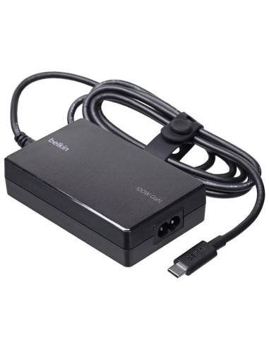 Belkin Cargador 100W USB-C para portÃ¡tiles con Cable 2,5 metros (INC016VFBK)