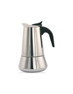 Orbegozo KFI 460 cafetera manual Cafetera italiana Negro, Acero inoxidable
