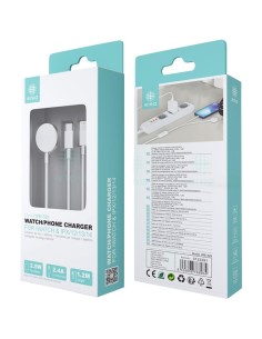Cable Cargador Apple Watch USB-C y Lightning Ikrea WB1330