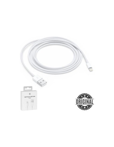 Cable USB a Lightning 2 metros Apple (MD819ZM/A)