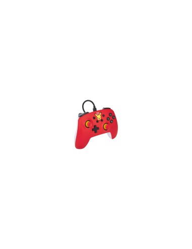 PowerA NSGP0200-01 mando y volante Rojo USB Gamepad AnalÃ³gico Nintendo Switch, Nintendo Switch OLED