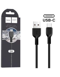 Hoco X20 Cable Flash Type-C 2 Metros Black