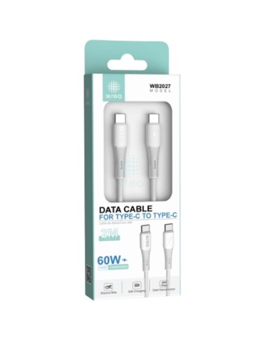 Cable USB-C a USB-C Carga RÃ¡pida 60W 2 Metros Ikrea WB2027