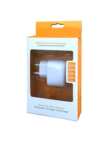 CARGADOR BW-45 1.0 AMP BLANCO