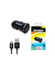 Cargador Coche USB 2Amp+ Cable USB a Micro ENERGIZER DC1UHMC2