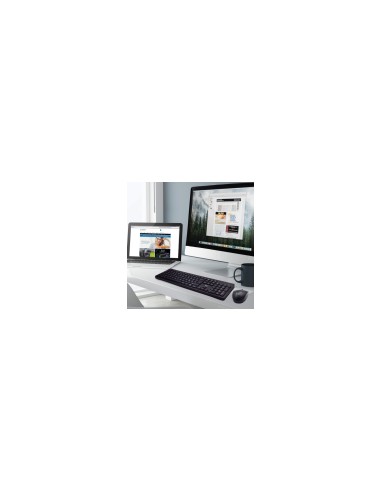 Ewent EW3258 teclado RatÃ³n incluido Universal QWERTY PortuguÃ©s Negro
