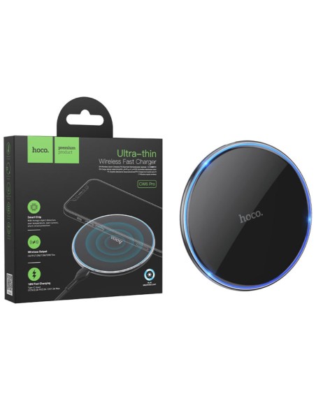 Hoco CW6 Pro Cargado InalÃ¡mbrico RÃ¡pido 15W Negro