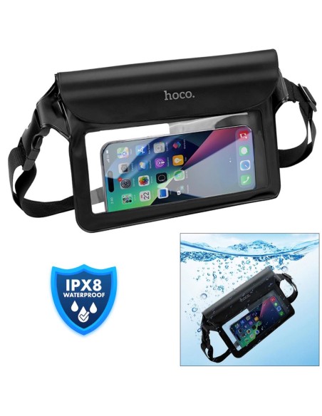 Hoco HX51 Funda Resistente al Agua IPX8 para mÃ³viles Horizontal