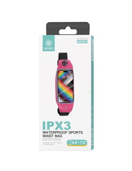 RiÃ±onera Deportiva Impermeable 4.0-7.2" IPX3 Ikrea WR9091