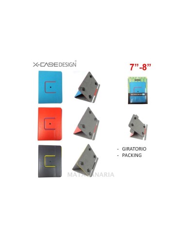 X-CASE TABLET 7- 8 BLACK
