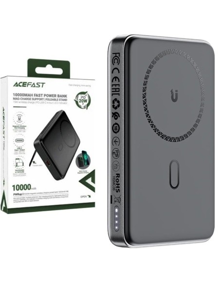 Acefast M6 Powerbank Magsafe 10.000mAh PD 20W con Soporte