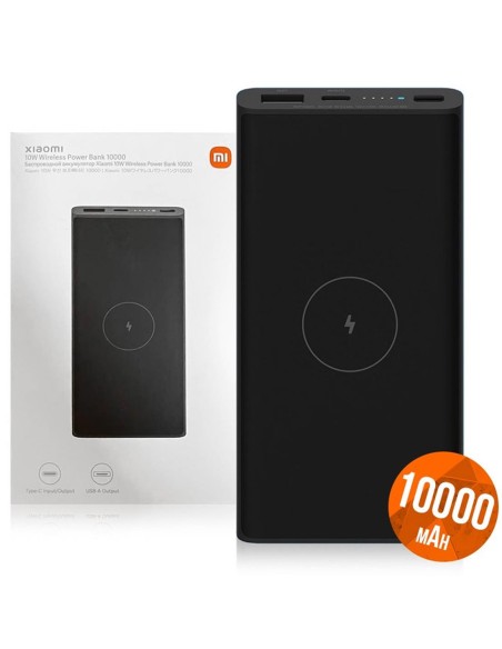 Powerbank 10.000 mAh 10w Xiaomi  InalÃ¡mbrico (BHR5460GL)