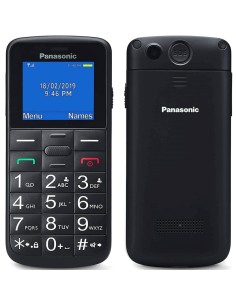Panasonic KX-TU110 MÃ³vil para Mayores BotÃ³n SOS 1.77" DS Negro