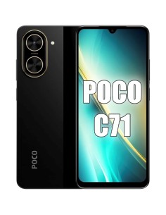 Xiaomi Poco C71 6.88" 3GB 64GB 32Mp (Incl. Cargador) Negro