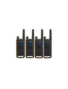 WALKIE-TALKIES MOTOROLA T82 EXTREME QUAD 10KM 16CH NEGRO B8P00811YDEMAQ