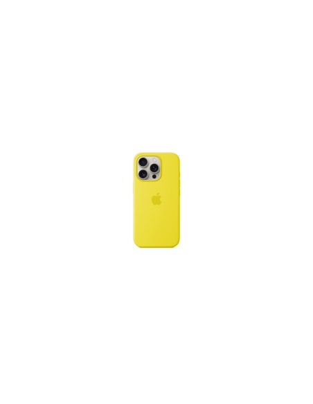 Apple Funda de silicona con MagSafe para el iPhone 16 Pro - Amarillo carambola