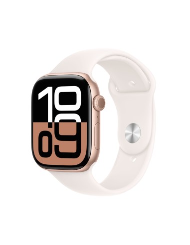 Apple Watch Series 10 OLED 46 mm Digital 416 x 496 Pixeles Pantalla tÃ¡ctil Oro rosa Wifi GPS (satÃ©lite)