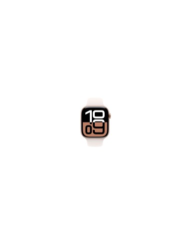 Apple Watch Series 10 OLED 46 mm Digital 416 x 496 Pixeles Pantalla tÃ¡ctil Oro rosa Wifi GPS (satÃ©lite)
